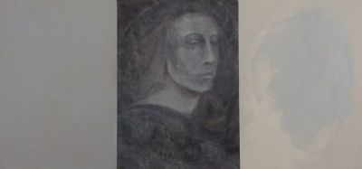 Grey Portrait (after Titian)