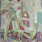 Oliver Soskice, Small Fen Abstract Painting - 