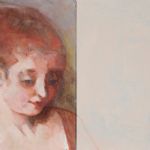 Watteau Girl, Looking Down - 