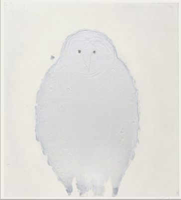 Kate Boxer, Owl (White) 8/30 - 