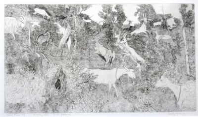 Anthony Gross RA, Arcady No. 1 - 