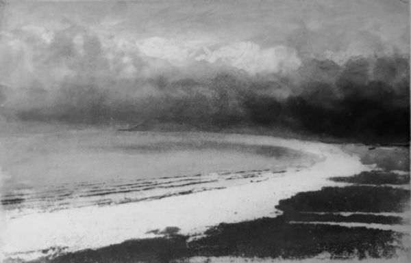 87. Norman Ackroyd, Rhossili Beach 2002