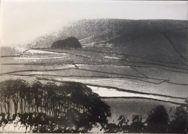 95. Norman Ackroyd, Winter Evening - Wharfedale