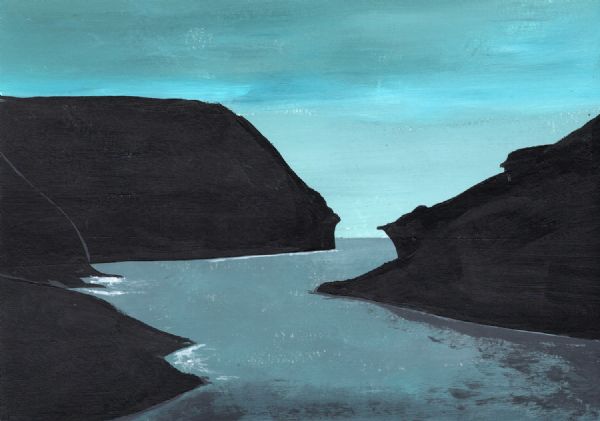 Christopher Gee, Harbour at Dusk