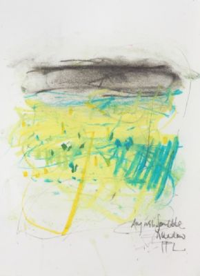 Ffiona Lewis, August Stubble Meadow, Study - 