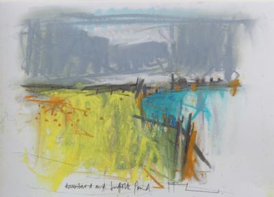Ffiona Lewis, Mustard and Suffolk Pond, 2018 - 