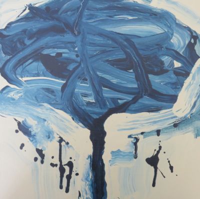 Helengai Harbottle, Small Blue Tree - 