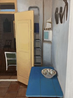 Interior #2 (Blue Table), (2020)