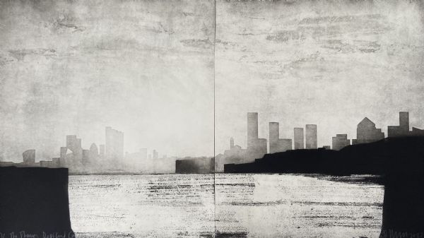 The Thames, Deptford Creek (diptych)