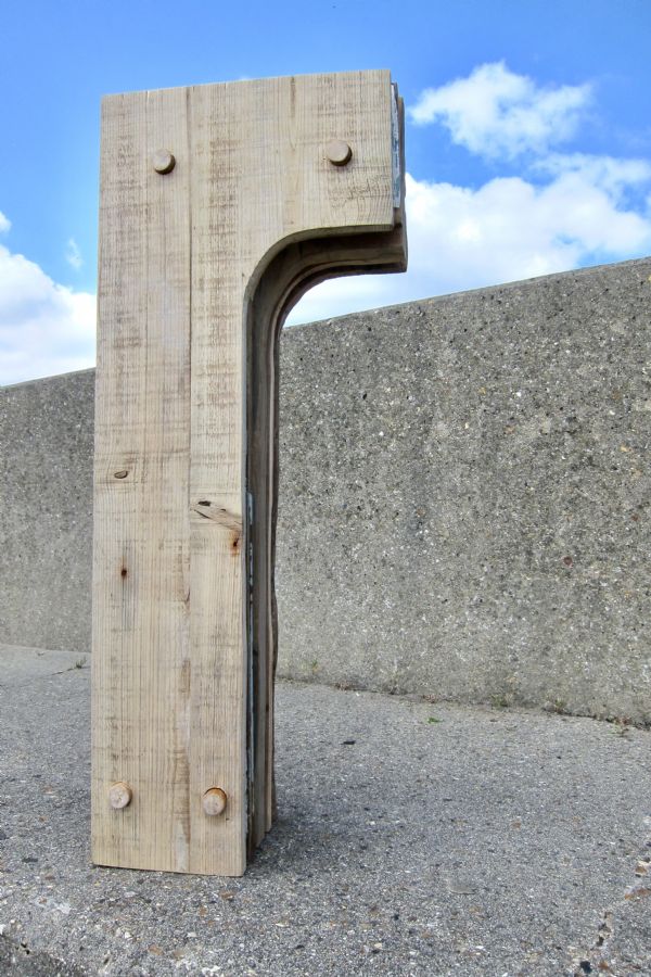 Jasper Startup, Gabion Groyne, Pine, teak. Birch