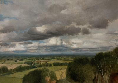 Landscape (2020), Oil on linen