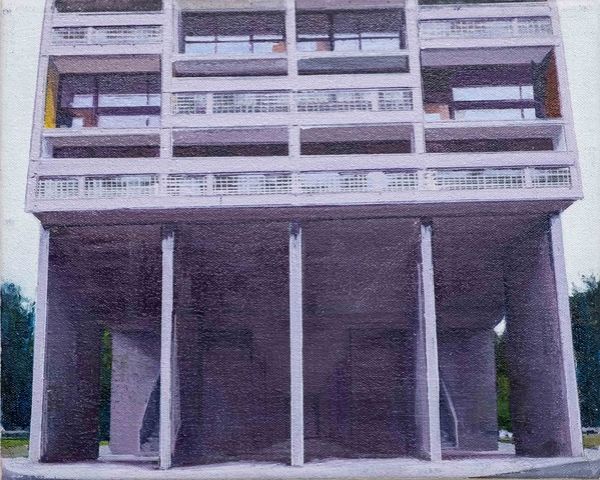 Le Corbusier study 4, La Cité Radieuse