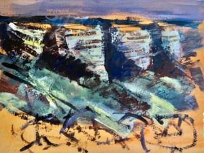 Melvyn King, Crag Erosion III - 