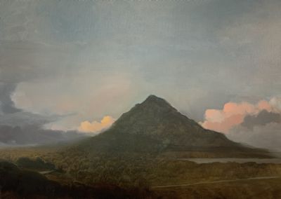 Mountains #7 (2020), Oil on canvas