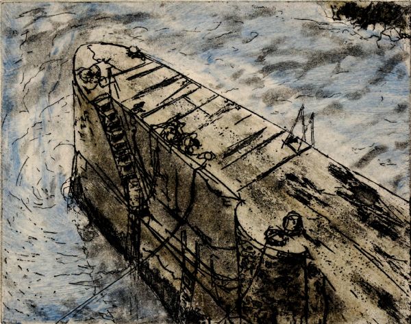 Ros Ford, Porthgain Harbour study I