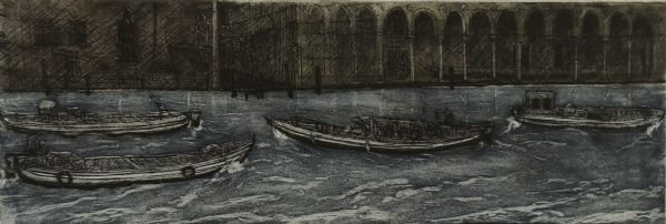 Ros Ford, Venice Boats V (Canal Grande)