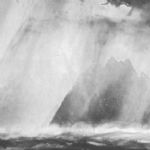 Study of Sun and Rain Skellig Rocks - NORMAN ACKROYD