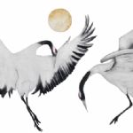 BEATRICE FORSHALL - Vanishing Species Red Crowned Cranes