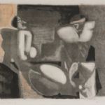 BLAIR HUGHES-STANTON - Unique Works on Paper Blair Hughes-Stanton
Seated Figures I, 1953