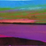 Dina Southwell, Sunset  Purple River - 