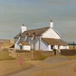 Farmhouse (2021), Acrylic on paper - 