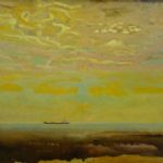 NORTH HOUSE GALLERY 100TH SHOW - Paintings: Henrietta Corbett & Francis Tinsley. Prints: Danielle Creenaune Heading out to Sea