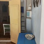 FERGUS HARE - New Paintings Interior #2 (Blue Table)
(2020)