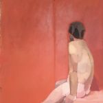 LINDA ADCOCK - Retrospective Red Life Painting