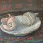 OLIVER SOSKICE - Paintings Two shells on a white plate