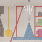 BRIAN FALCONBRIDGE - Sculpture & Works on Paper On Distant Shores, 2020
Coloured pencils