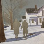 FERGUS HARE - New Paintings Snow Scene #3 (2020)
Acrylic on linen