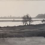 NORMAN ACKROYD - New Work Southwold from Blythburgh - 2020