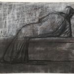 MALCA SCHOTTEN - Recent Paintings & Drawings Weary reclining man study I